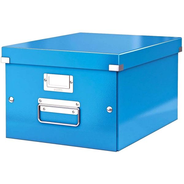 Короб архивный Leitz Click & Store 60440036 картон синий