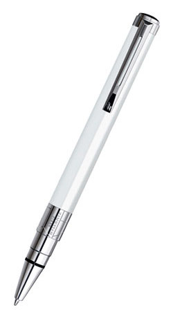 Шариковая ручка WATERMAN Perspective (S0944600) White CT (M) чернила: синий подарочная коробка палладиевое покрытие
