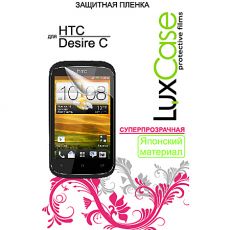 Защитная пленка для мобильного телефона LuxCase для HTC Desire C Cуперпрозрачная